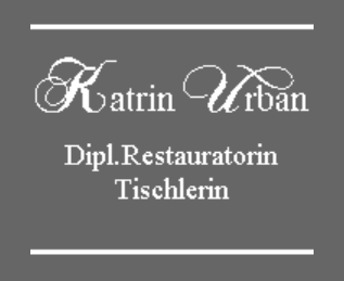 Logo der Firma "Restaurierungswerkstatt Katrin Urban"